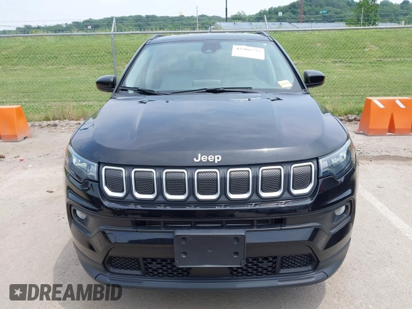 2022 Jeep Compass Latitude with VIN 3C4NJCBB4NT139111, listed as a IAAI auction lot 42380175 with 16,075 mi miles and . Bid and sale history available at DreamBid. Image 12.