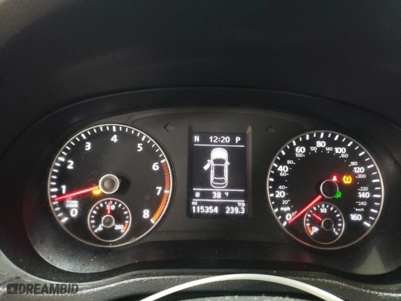 2014 Volkswagen Passat SE w/Sunroof with VIN 1VWBS7A30EC102390, listed as a Copart auction lot 87697425 with 115,354 mi miles and Salvage Title. Bid and sale history available at carsss.com. Image 9.