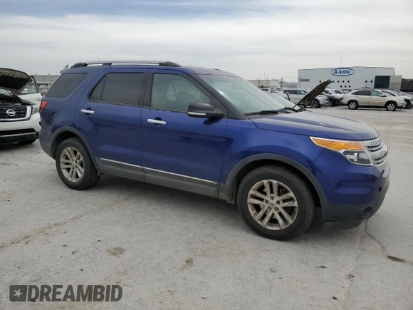 2013 Ford Explorer XLT with VIN 1FM5K7D94DGB13752, listed as a Copart auction lot 48776475 with 153,684 mi miles and Clean Title. Bid and sale history available at carsss.com. Image 4.