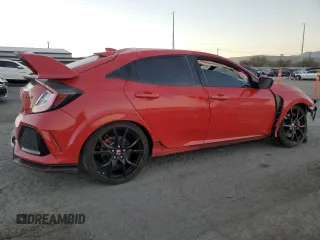 2018 Honda Civic Type R Touring z VIN SHHFK8G71JU202224, wystawiony jako Copart lot #87957705 z przebiegiem 66 721 mil mil oraz Szkoda całkowita • Salvage title. Historia ofert i sprzedaży dostępna na DreamBid. Obrazek 3.
