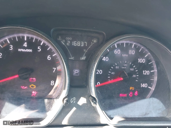 2015 Nissan Versa SV with VIN 3N1CN7AP3FL836886, listed as a IAAI auction lot 41983935 with 216,837 mi miles. Bid and sale history available at carsss.com. Image 7.