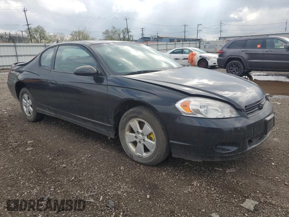 2007 Chevrolet Monte Carlo LS z VIN 2G1WJ15K979369102, wystawiony jako Copart lot #55442995 z przebiegiem 96 225 mil mil oraz Czysty tytuł • Clean title. Historia ofert i sprzedaży dostępna na DreamBid. Obrazek 4.