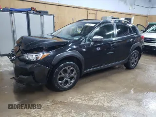 2023 Subaru Crosstrek Sport with VIN JF2GTHRC0PH210421, listed as a Copart auction lot 47908075 with 41,344 mi miles and Salvage Title. Bid and sale history available at carsss.com. Image 1.