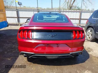 2019 Ford Mustang EcoBoost with VIN 1FA6P8TH4K5106131, listed as a IAAI auction lot 41895726 with 70,906 mi miles and . Bid and sale history available at carsss.com. Image 16.