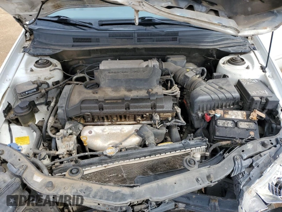 2008 Kia Spectra EX with VIN KNAFE121885516142, listed as a Copart auction lot 47622295 with 184,822 mi miles and Salvage Title. Bid and sale history available at DreamBid. Image 11.