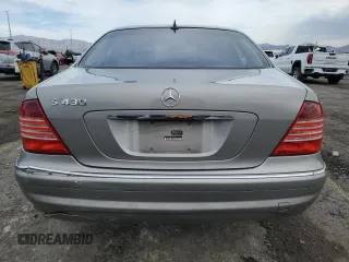 2003 Mercedes-Benz S 430 z VIN WDBNG70J83A335555, wystawiony jako Copart lot #58797335 z przebiegiem 269 559 mil mil oraz Szkoda całkowita • Salvage title. Historia ofert i sprzedaży dostępna na DreamBid. Obrazek 6.