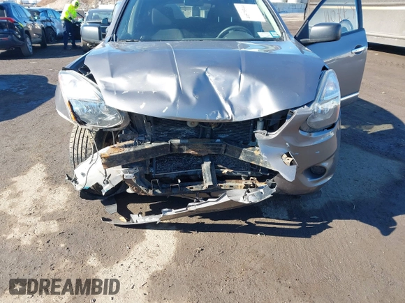 2015 Nissan Rogue S with VIN JN8AS5MVXFW770931, listed as a IAAI auction lot 41575344 with 160,556 mi miles and . Bid and sale history available at DreamBid. Image 6.