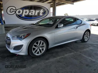 2013 Hyundai Genesis Coupe Premium z VIN KMHHT6KD9DU110519, wystawiony jako Copart lot #56065065 z przebiegiem 26 465 mil mil oraz Szkody całkowita. Historia ofert i sprzedaży dostępna na DreamBid. Obrazek 1.