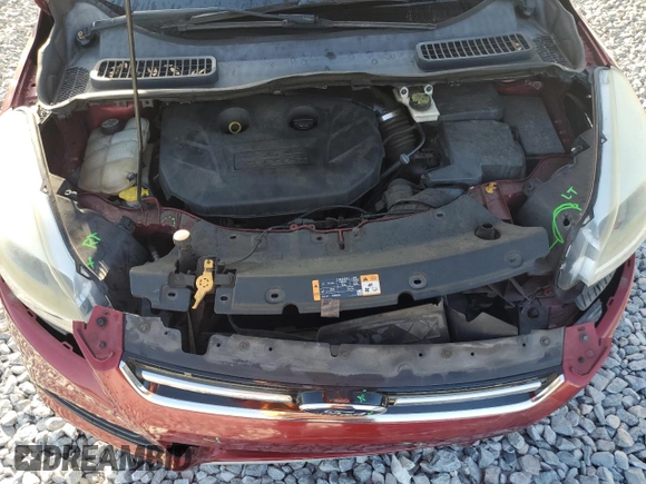 2013 Ford Escape Titanium with VIN 1FMCU0J93DUA07002, listed as a Copart auction lot 55104955 with 150,755 mi miles and Salvage Title. Bid and sale history available at carsss.com. Image 12.