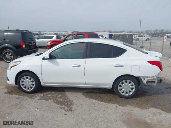 2017 Nissan Versa Sedan SV with VIN 3N1CN7AP6HL839963, listed as a IAAI auction lot 41740229 with 98,067 mi miles. Bid and sale history available at carsss.com. Image 15.