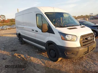 2020 Ford Transit Cargo with VIN 1FTBR1C83LKB60548, listed as a IAAI auction lot 41481254 with 77,761 mi miles and . Bid and sale history available at DreamBid. Image 1.