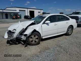 2011 Chevrolet Impala LS Fleet with VIN 2G1WF5EK9B1218745, listed as a Copart auction lot 52203825 with Not Provided miles and Salvage Title. Bid and sale history available at DreamBid. Image 1.