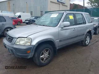 2001 Honda CR-V EX with VIN JHLRD18681C003841, listed as a IAAI auction lot 41812492 with 0 mi miles. Bid and sale history available at carsss.com. Image 2.