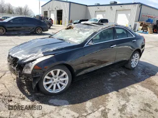 2018 Cadillac ATS AWD z VIN 1G6AE5RXXJ0184080, wystawiony jako Copart lot #52398575 z przebiegiem 82 056 mil mil oraz Nie do naprawy • Non repairable. Historia ofert i sprzedaży dostępna na DreamBid. Obrazek 1.