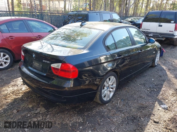 2006 BMW 3 Series 325i with VIN WBAVB13546KR57268, listed as a IAAI auction lot 42002464 with 210,663 mi miles. Bid and sale history available at carsss.com. Image 4.