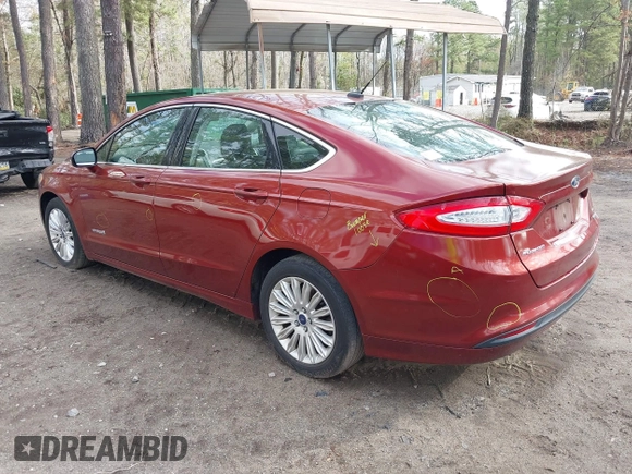 2014 Ford Fusion SE Hybrid with VIN 3FA6P0LU3ER301220, listed as a IAAI auction lot 41900873 with 251,303 mi miles. Bid and sale history available at carsss.com. Image 3.