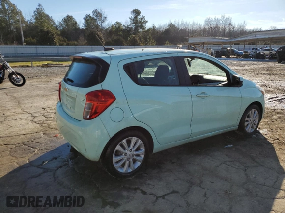 2017 Chevrolet Spark LT with VIN KL8CD6SAXHC832099, listed as a Copart auction lot 41443815 with Not Provided miles and Salvage Title. Bid and sale history available at DreamBid. Image 3.