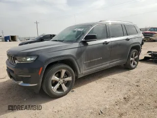 2021 Jeep Grand Cherokee Limited with VIN 1C4RJJBG3M8208322, listed as a Copart auction lot 56377745 with 89,879 mi miles and Salvage title. Bid and sale history available at DreamBid. Image 1.