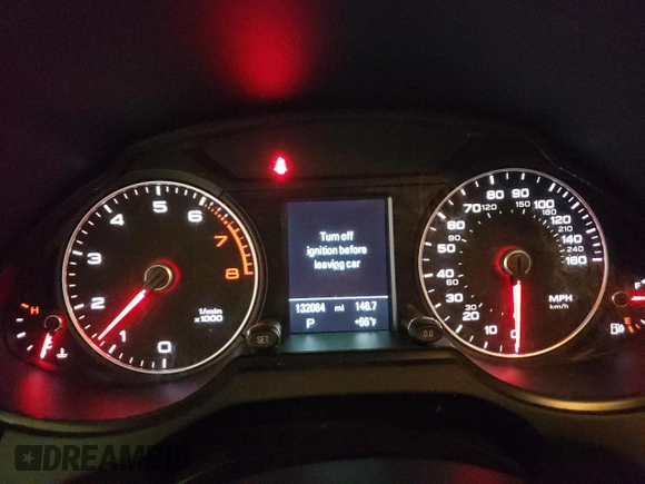 2015 Audi Q5 Premium Plus with VIN WA1LFAFP2FA074636, listed as a Copart auction lot 60327565 with 132,084 mi miles and Salvage title. Bid and sale history available at DreamBid. Image 9.