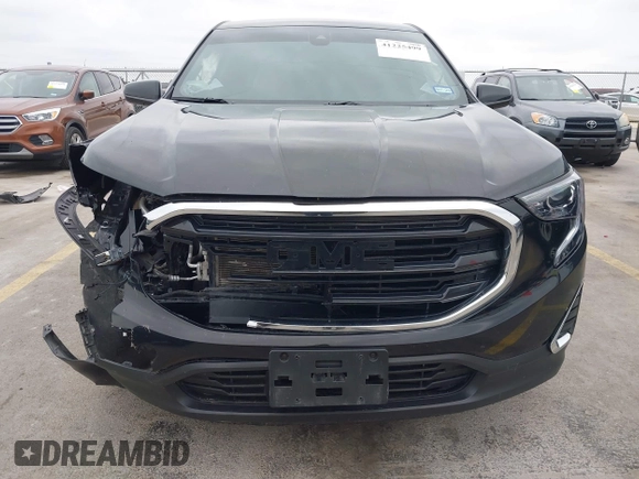 2021 GMC Terrain SLE with VIN 3GKALMEV3ML349531, listed as a IAAI auction lot 41225499 with 84,656 mi miles and . Bid and sale history available at DreamBid. Image 6.