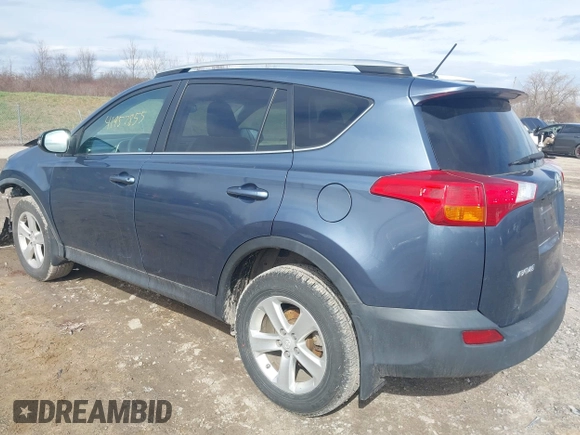 2013 Toyota RAV4 XLE with VIN 2T3RFREV6DW111815, listed as a IAAI auction lot 41957855 with 119,375 mi miles and . Bid and sale history available at carsss.com. Image 3.