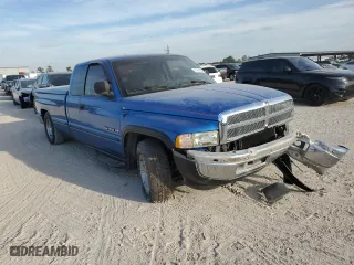 1999 Dodge Ram 1500 with VIN 3B7HC13Y4XG163290, listed as a Copart auction lot 77425154 with 171,439 mi miles and Salvage Title. Bid and sale history available at carsss.com. Image 4.