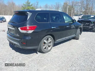 2015 Nissan Pathfinder SL with VIN 5N1AR2MM2FC618166, listed as a IAAI auction lot 41827244 with 60,505 mi miles and . Bid and sale history available at DreamBid. Image 4.