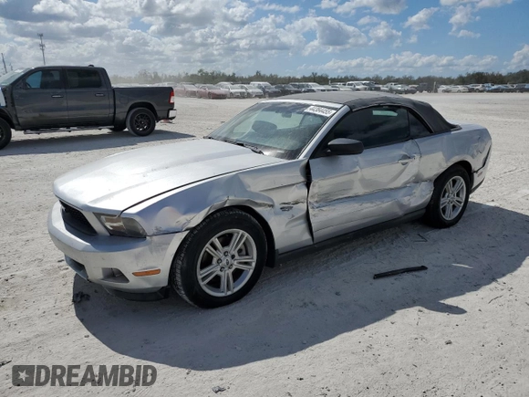 2012 Ford Mustang V6 with VIN 1ZVBP8EM0C5225036, listed as a Copart auction lot 48877375 with 117,791 mi miles and Non Repairable. Bid and sale history available at carsss.com. Image 1.