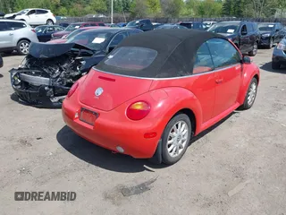 2004 Volkswagen Beetle with VIN 3VWCM21Y44M307429, listed as a IAAI auction lot 42247301 with 60,166 mi miles and . Bid and sale history available at DreamBid. Image 4.
