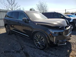 2025 Volvo XC90 with VIN YV4062PGXS1375711, listed as a Copart auction lot 52612965 with 40 mi miles and Salvage Title. Bid and sale history available at DreamBid. Image 4.