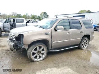 2007 Cadillac Escalade with VIN 1GYFK63887R342286, listed as a Copart auction lot 50551795 with 0 mi miles and Salvage Title. Bid and sale history available at carsss.com. Image 1.