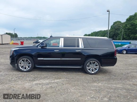 2017 Cadillac Escalade ESV Luxury with VIN 1GYS4HKJ4HR120256, listed as a IAAI auction lot 42561194 with 165,482 mi miles and . Bid and sale history available at DreamBid. Image 14.