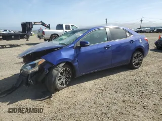 2016 Toyota Corolla L with VIN 5YFBURHE8GP533876, listed as a Copart auction lot 56608855 with 77,645 mi miles and Salvage title. Bid and sale history available at DreamBid. Image 1.