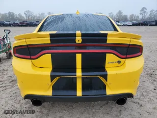 2017 Dodge Charger SRT Hellcat with VIN 2C3CDXL90HH503334, listed as a Copart auction lot 82182304 with 58,389 mi miles and Salvage Title. Bid and sale history available at carsss.com. Image 6.