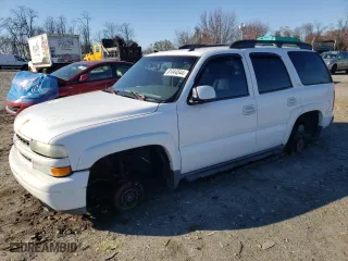 2003 Chevrolet Tahoe LT with VIN 1GNEK13Z03R164260, listed as a Copart auction lot 81444544 with 174,806 mi miles and Salvage Title. Bid and sale history available at carsss.com. Image 1.