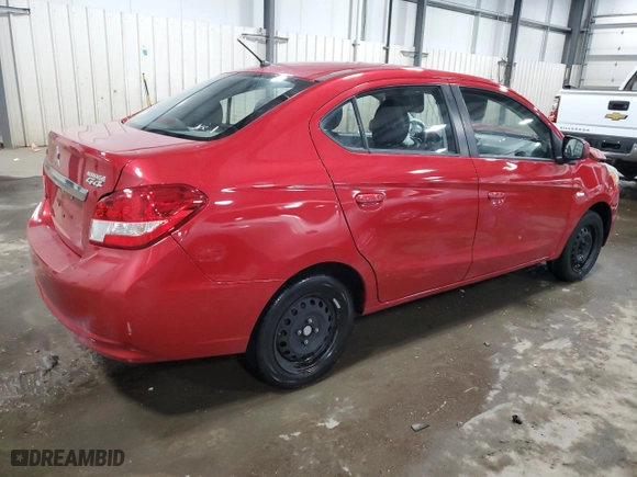2018 Mitsubishi Mirage G4 ES with VIN ML32F3FJ4JHF10336, listed as a Copart auction lot 47402555 with 71,035 mi miles and Salvage Title. Bid and sale history available at carsss.com. Image 3.