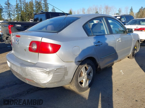 2006 Mazda 3 i Touring with VIN JM1BK12F661522208, listed as a IAAI auction lot 41536978 with 147,522 mi miles and . Bid and sale history available at DreamBid. Image 4.