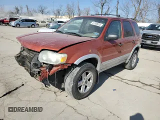 2007 Ford Escape XLT with VIN 1FMYU931X7KA43075, listed as a Copart auction lot 47360055 with 192,968 mi miles and Salvage Title. Bid and sale history available at carsss.com. Image 1.