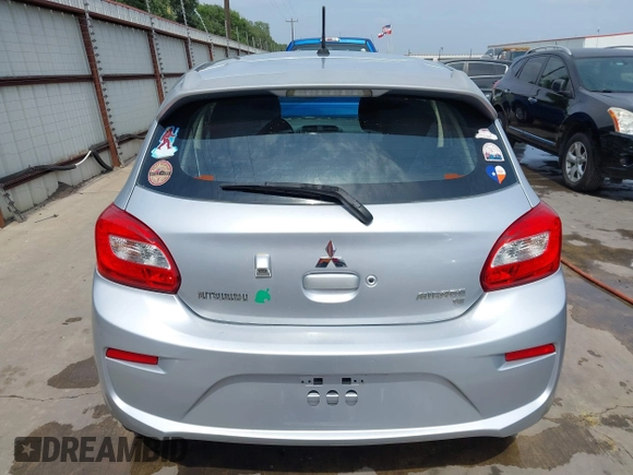2017 Mitsubishi Mirage SE z VIN ML32A4HJ4HH002795, wystawiony jako IAAI lot #42063244 z przebiegiem 111 378 mil mil oraz . Historia ofert i sprzedaży dostępna na DreamBid. Obrazek 16.