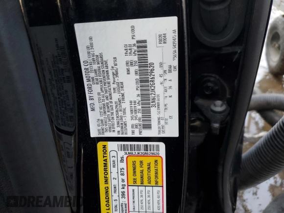 2016 Lincoln MKZ with VIN 3LN6L2JK2GR629620, listed as a Copart auction lot 52117015 with 74,350 mi miles and Salvage title. Bid and sale history available at DreamBid. Image 14.