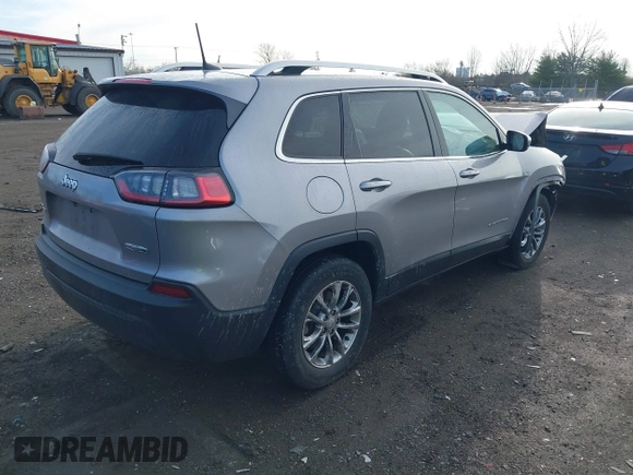 2020 Jeep Cherokee Latitude Plus with VIN 1C4PJMLB4LD652178, listed as a IAAI auction lot 41865642 with 77,096 mi miles and . Bid and sale history available at DreamBid. Image 4.