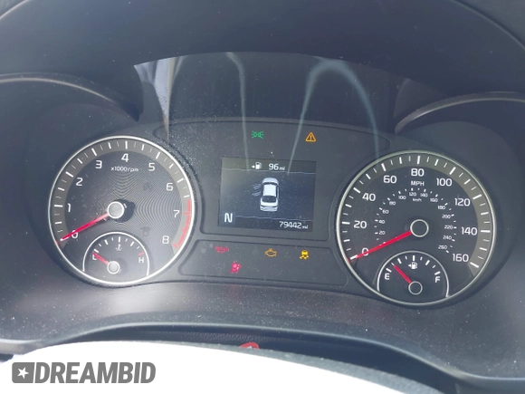 2019 Kia Optima LX with VIN 5XXGT4L39KG290775, listed as a IAAI auction lot 42034654 with 79,442 mi miles. Bid and sale history available at carsss.com. Image 7.