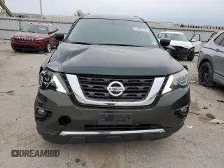 2019 Nissan Pathfinder SV z VIN 5N1DR2MM1KC578332, wystawiony jako Copart lot #51585115 z przebiegiem 113 522 mil mil oraz Szkoda całkowita • Salvage title. Historia ofert i sprzedaży dostępna na DreamBid. Obrazek 5.