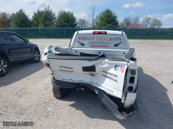 2018 Chevrolet Silverado 1500 Work Truck with VIN 1GCVKNEC2JZ197105, listed as a IAAI auction lot 41853258 with 105,346 mi miles. Bid and sale history available at carsss.com. Image 16.