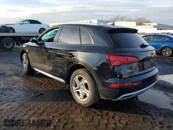 2018 Audi Q5 Premium with VIN WA1ANAFY8J2157784, listed as a Copart auction lot 84956734 with 103,611 mi miles and Salvage Title. Bid and sale history available at carsss.com. Image 2.
