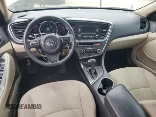 2015 Kia Optima LX with VIN KNAGM4A74F5644650, listed as a Copart auction lot 47653235 with 129,015 mi miles and Salvage Title. Bid and sale history available at carsss.com. Image 8.