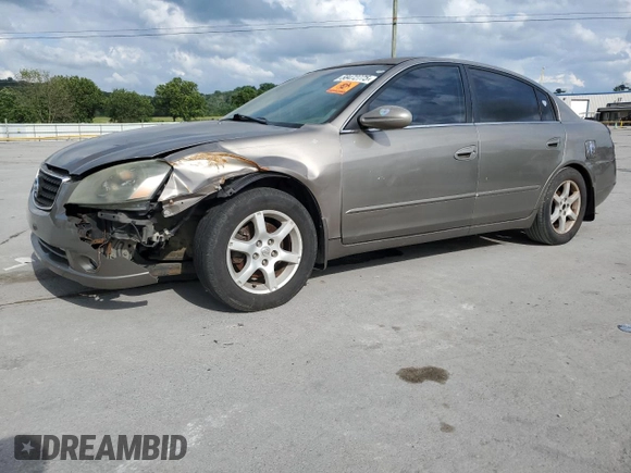 2006 Nissan Altima S with VIN 1N4AL11D16C183750, listed as a Copart auction lot 58472775 with Not provided miles and Clean title. Bid and sale history available at DreamBid. Image 1.