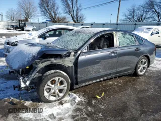 2023 Honda Accord Sedan LX with VIN 1HGCY1F21PA029145, listed as a Copart auction lot 45040155 with 37,713 mi miles and Salvage Title. Bid and sale history available at carsss.com. Image 1.