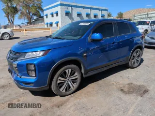 2020 Mitsubishi Outlander ES with VIN JA4AP3AU3LU007728, listed as a Copart auction lot 57160025 with 75,295 mi miles and Salvage title. Bid and sale history available at DreamBid. Image 1.