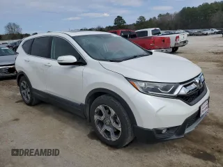 2019 Honda CR-V EX with VIN 5J6RW1H58KA029278, listed as a Copart auction lot 47219135 with 125,454 mi miles and Salvage Title. Bid and sale history available at carsss.com. Image 4.
